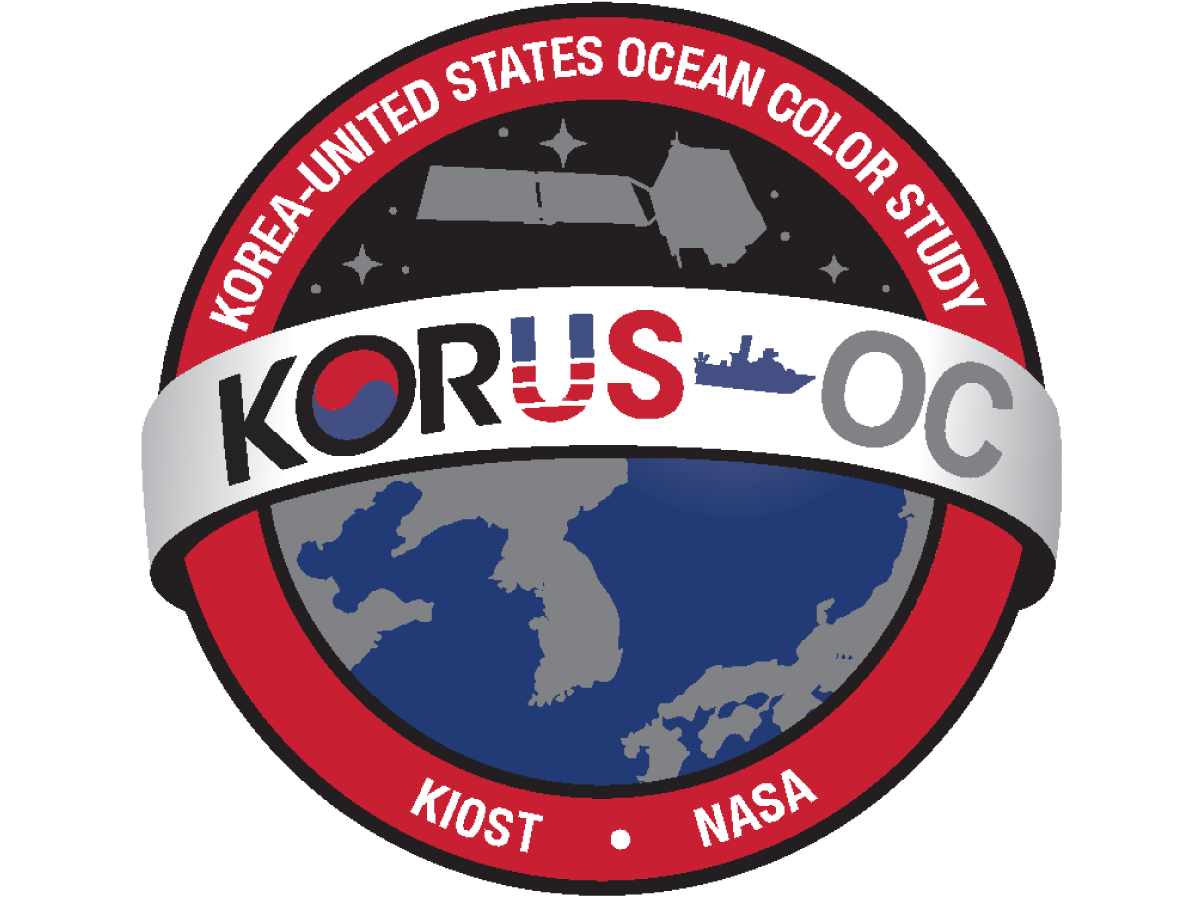 Logo for the Korea - United States Ocean Color (KORUS-OC) Study