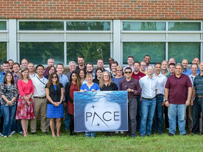 The PACE team at Goddard Space Flight Center - developing new ways to study life in the ocean. Credit: NASA