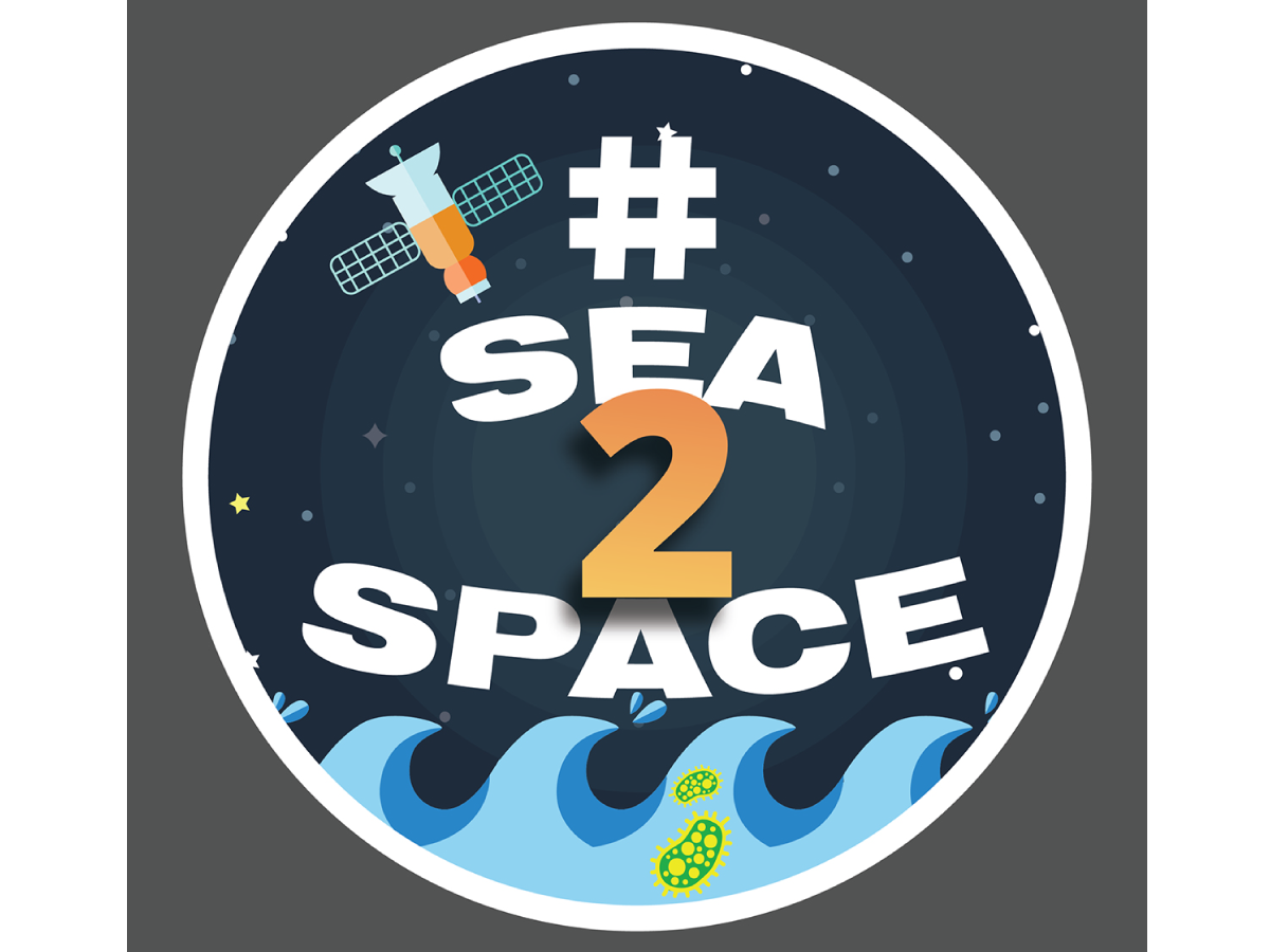 Logo for the Sea to Space Particle Investigation cruise