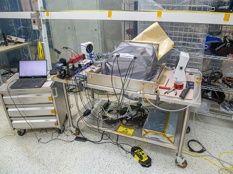 ETU SDA Post Delivery Acceptance Testing front view.