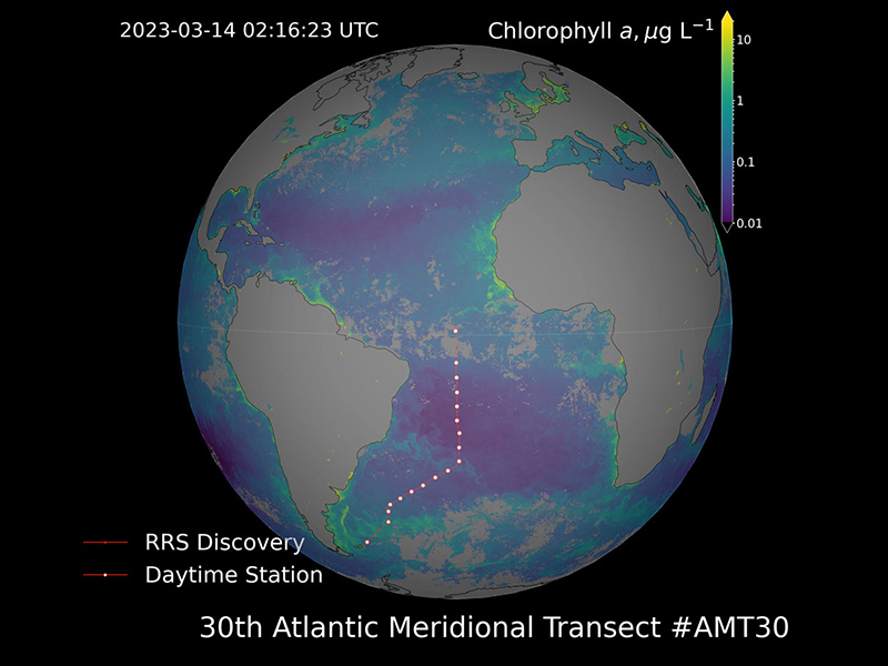 Six Weeks at Sea: NASA Scientists Double-Check Satellite Ocean Color Data