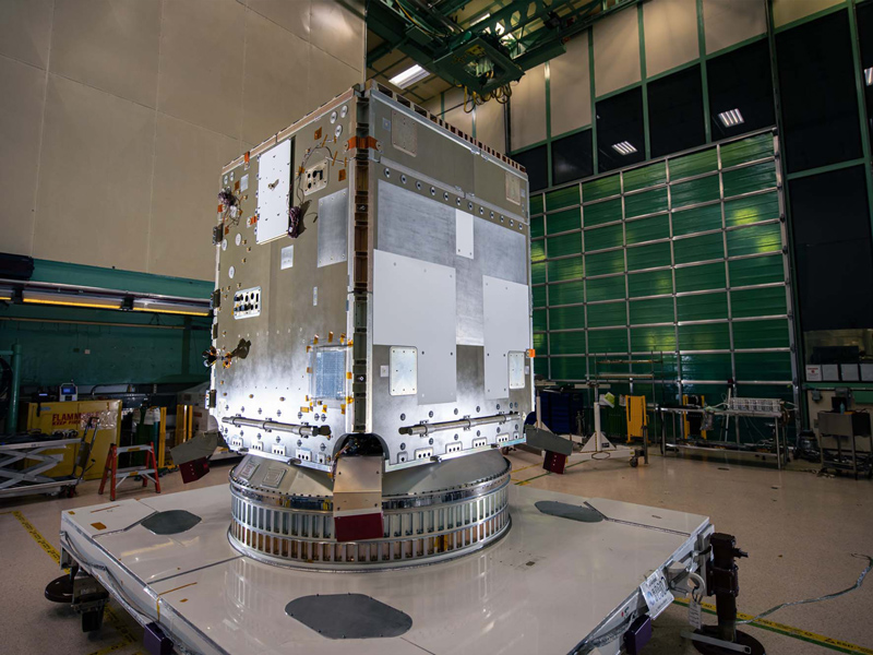 PACE spacecraft bus structure.