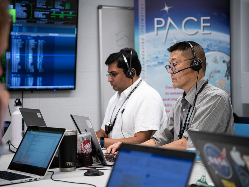 PACE Control room. 