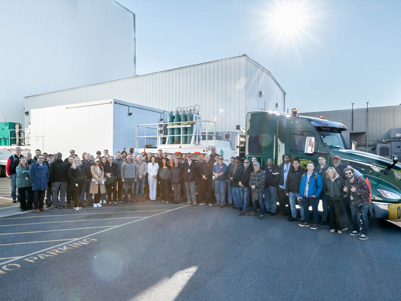 PACE Observatory transport to Astrotech. Credit: NASA