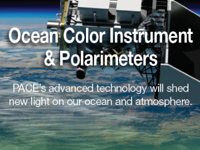 PACE’s advanced technology will shed new light on our ocean and atmosphere. Credit: NASA GSFC