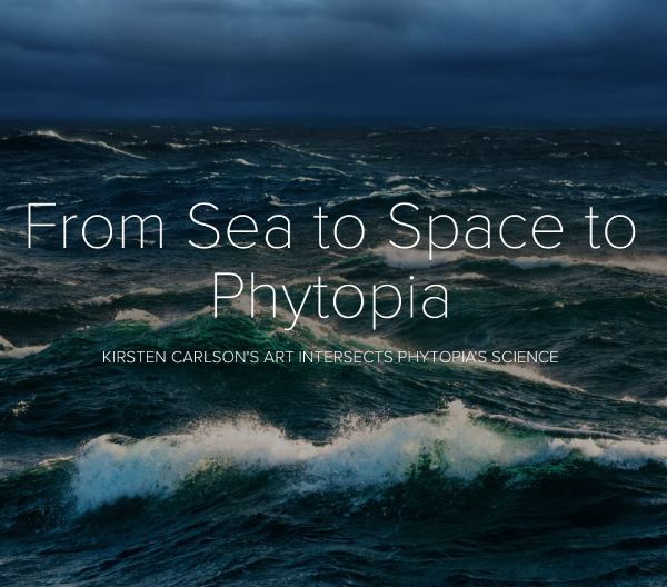 Sea to Space to Phytopia brochure cover page