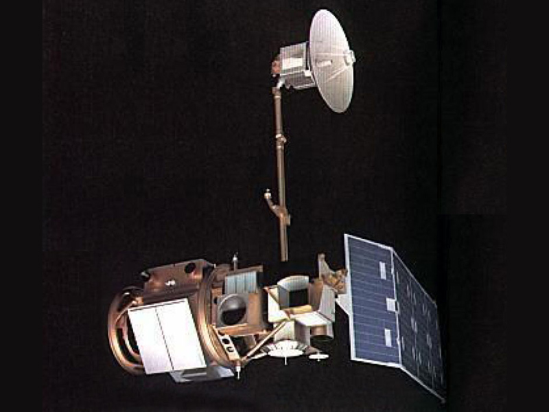 An image of Landsat-4, which was launched in 1982. Credit: NASA