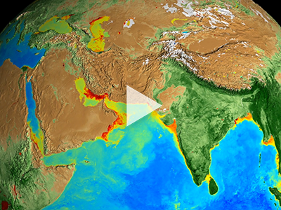 This animation captures a decades-long view of life on Earth in a captivating few minutes.