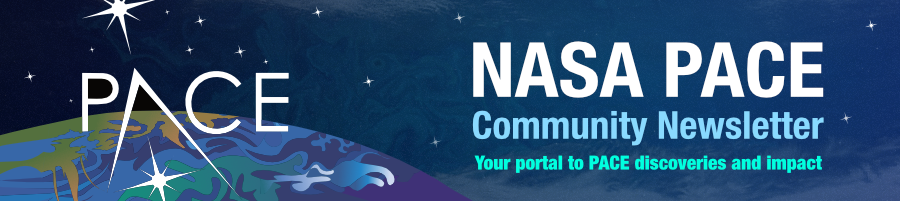 NASA PACE Community Newsletter Header