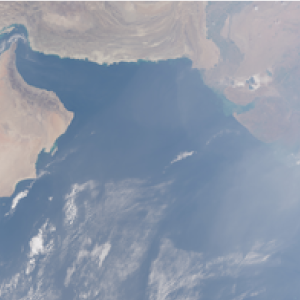 Peering through Haze: Arabian Sea