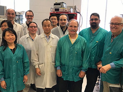The team of engineers at Goddard Space Flight Center responsible for developing PACE instrument components. Credit: Ulrik Gliese (NASA GSFC)