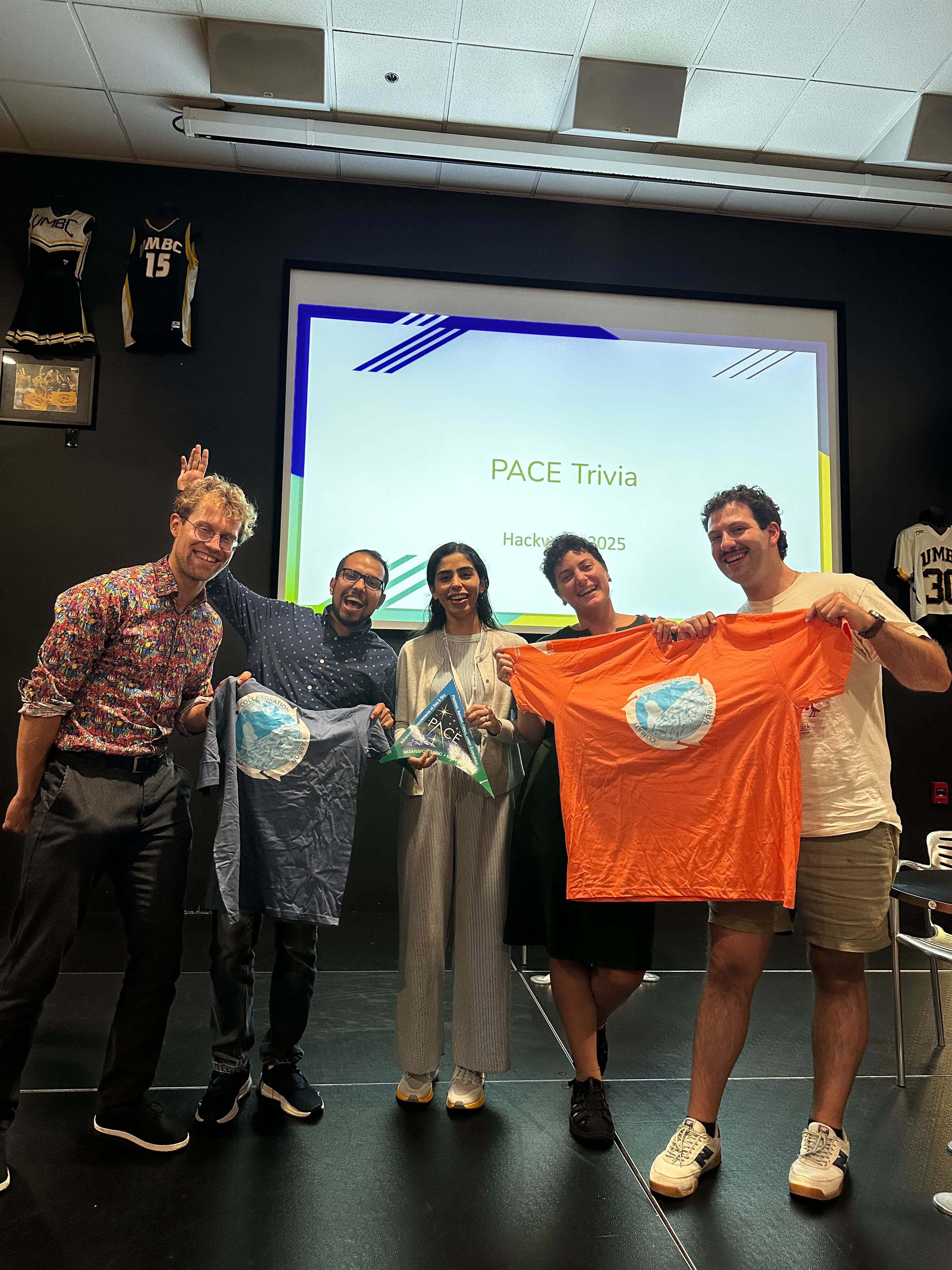 Hackweek participants play PACE themed trivia. Courtesy: Anna Windle