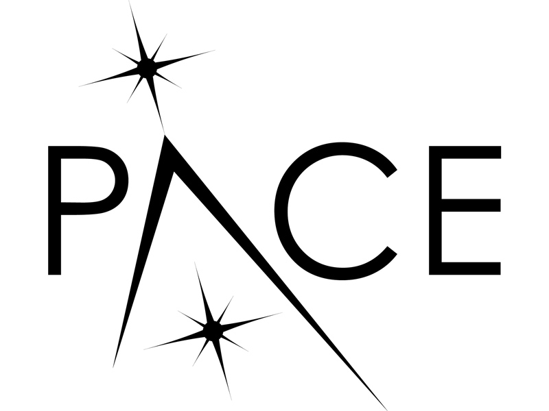 Logo for the PACE mission, which will study Earth’s ocean ecosystems and their relationship to airborne particles and clouds. Credit: NASA