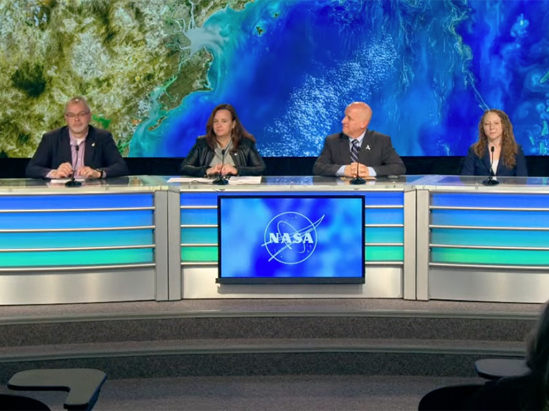Prelaunch News Conference for NASA Mission Studying Earth’s Atmosphere and Oceans