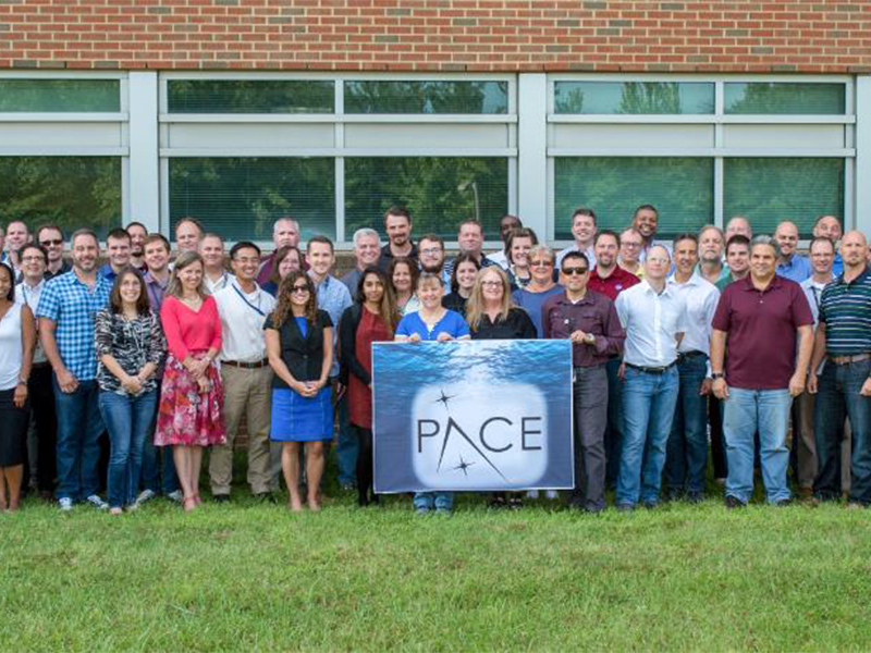 The PACE team at Goddard Space Flight Center - developing new ways to study life in the ocean. Credit: NASA
