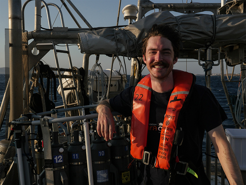 Patrick Gray next to CTD