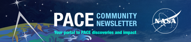 NASA PACE Community Newsletter Header