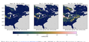 PACE Satellite Tracks Fall Daily